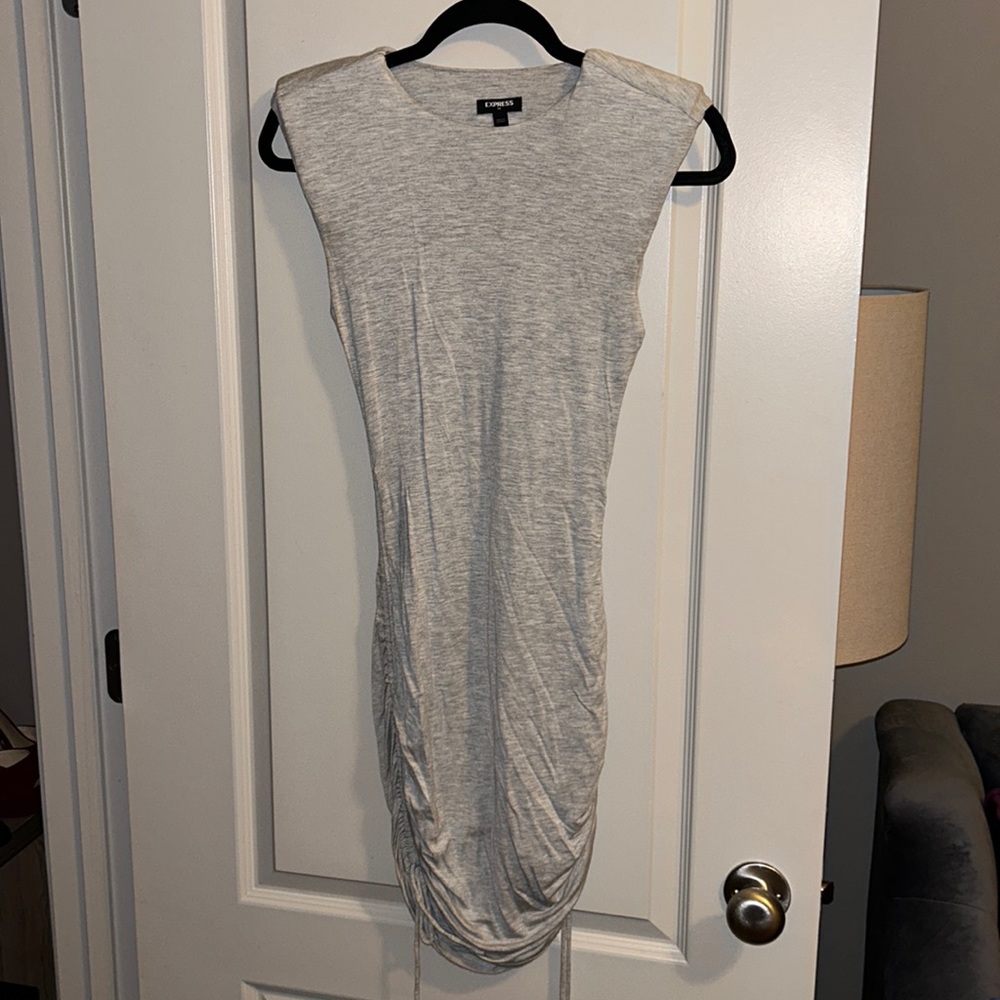 Express Heather Grey dress